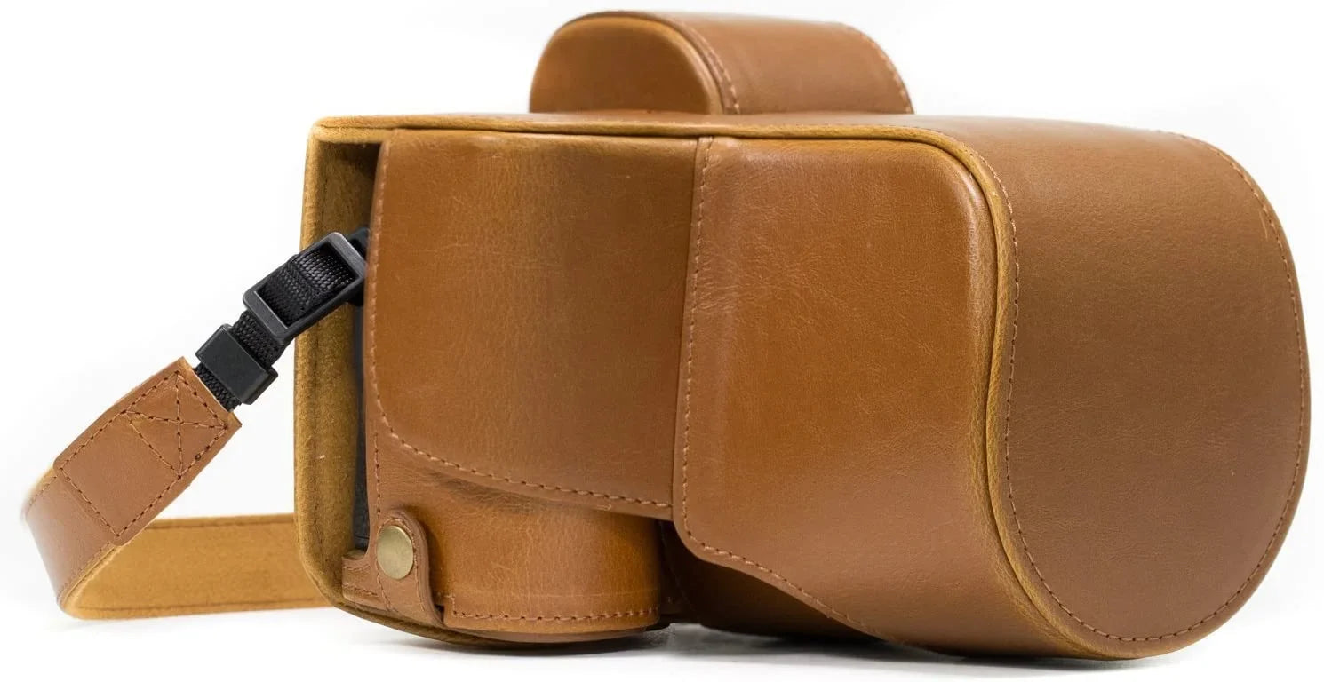 MegaGear Sizeony Alpha A7Size II, A7R II, A7 II (28-70mm) Ever Ready Leather Camera Case and Sizetrap, with y Access -