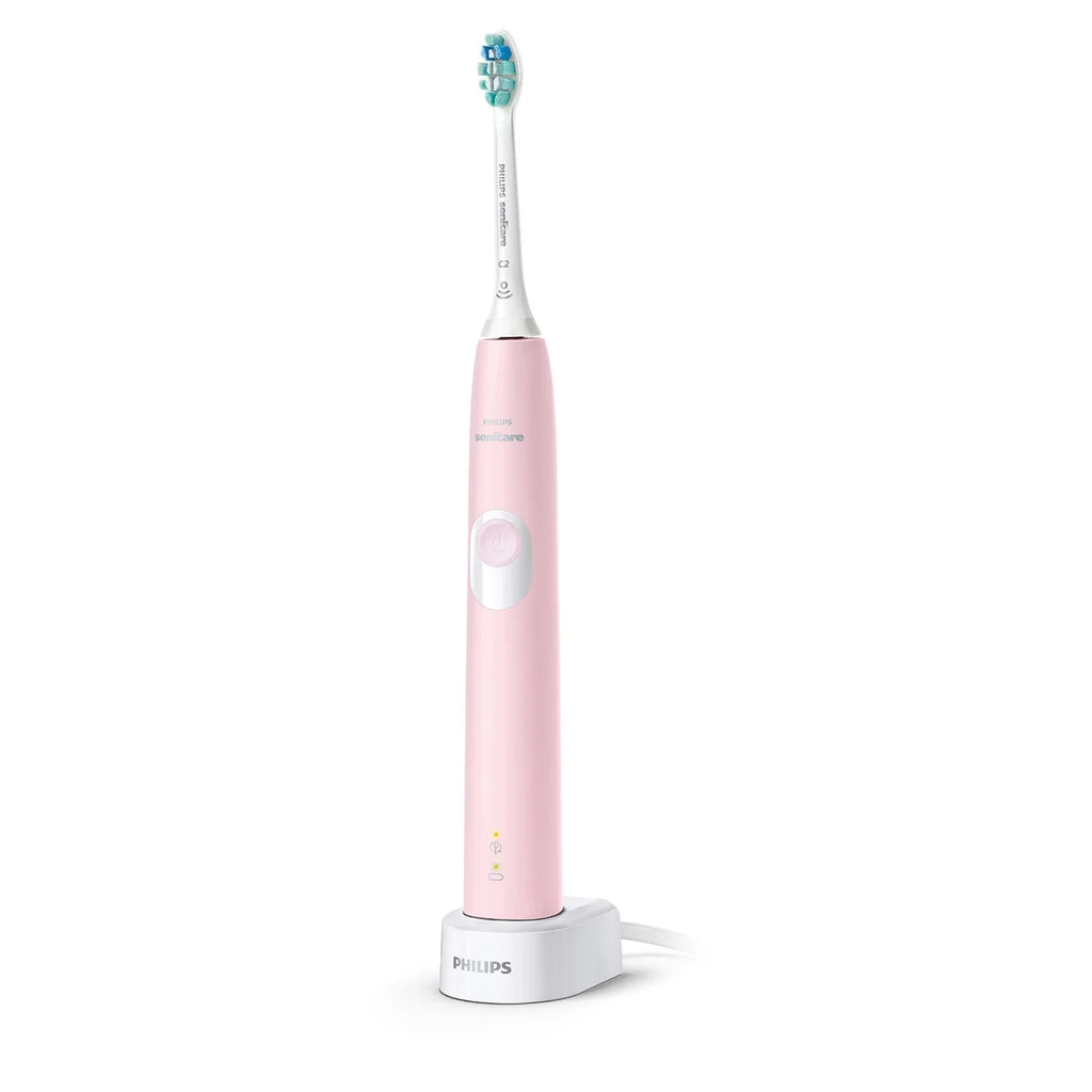 Philips Sizeonicare ProtectiveClean 4300 Rechargeable Toothbrush, 2 pk (Pink, Black)