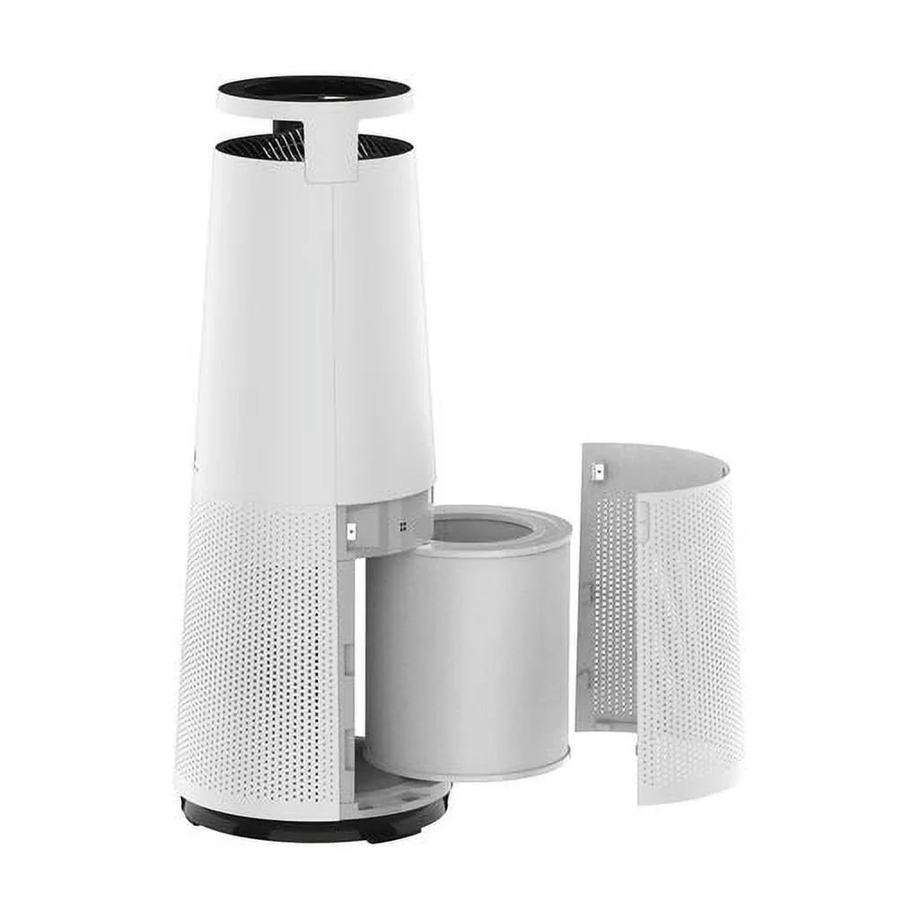 DH Lifelabs Sizeciaire + HEPA Air Purifier | Ions Actively Clean & Deodorize Air | Eliminates 99.97% of Bacteria & Viruses | H13 HEPA Purifier Filter for Allergies Pets | Large Room Home | Ivory