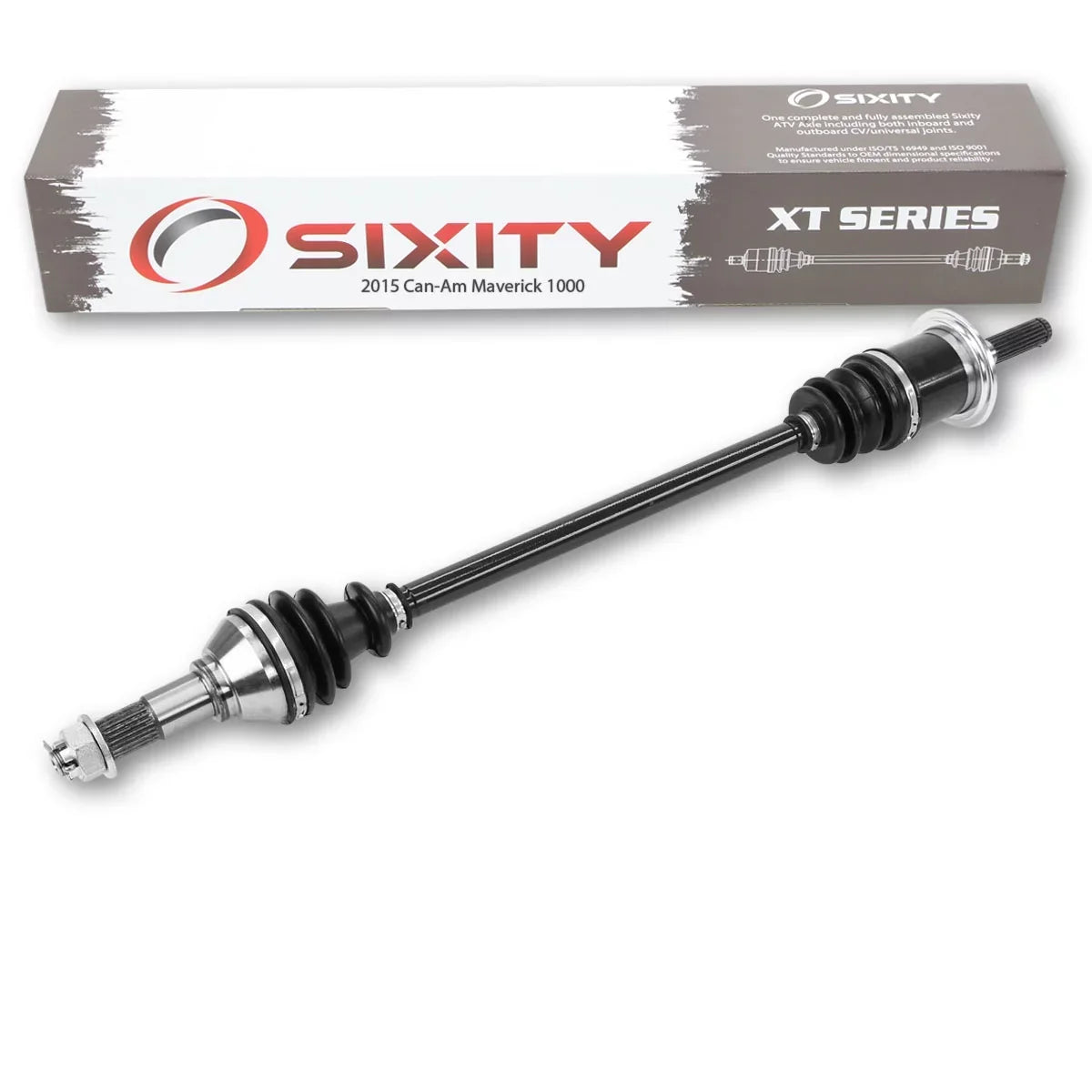 Sizeixity XT Front Right Axle compatible with Can-Am Maverick 1000 2015 - XDSize DPSize 4X4