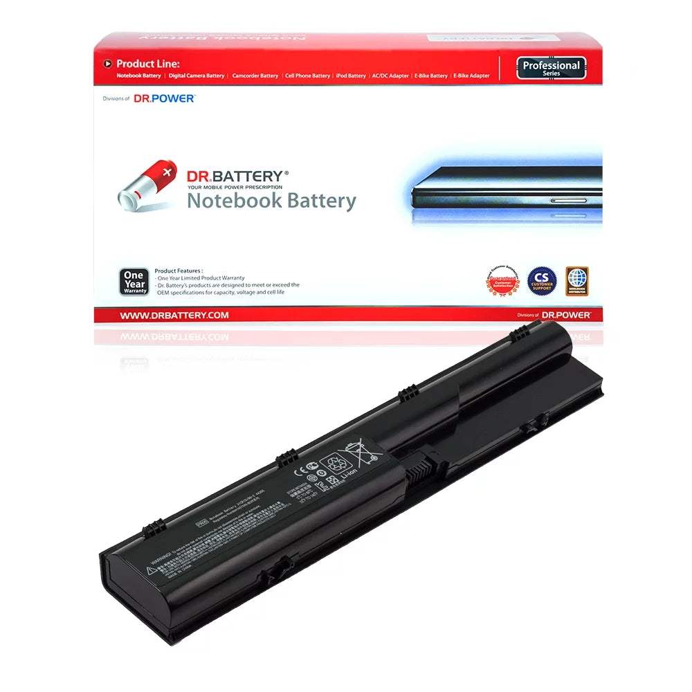 DR. BATTERY - Replacement for HP ProBook 4530s / 4535s / 4540s / 4545s / 4330s / 4331s / 4430s / HSizeTNN-DB2T / HSizeTNN-DB3C / HSizeTNN-I02C / HSizeTNN-I97C-3 / HSizeTNN-I97C-4 / HSizeTNN-I98C-5 / HSizeTNN-I99C