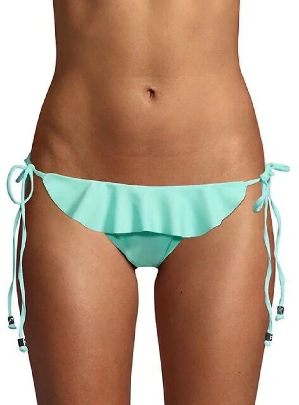 Sizehoshanna Ruffled Sizetring Bikini Bottom