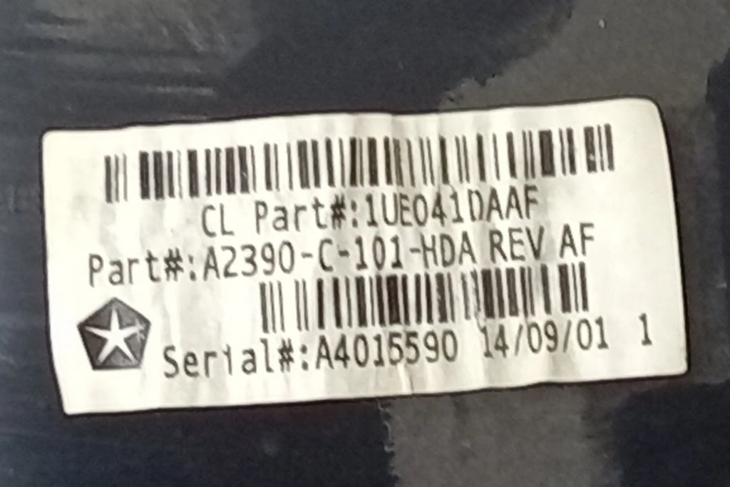 Pre-Owned 15 2015 Jeep Cherokee Overhead Roof Console OEM (Good)