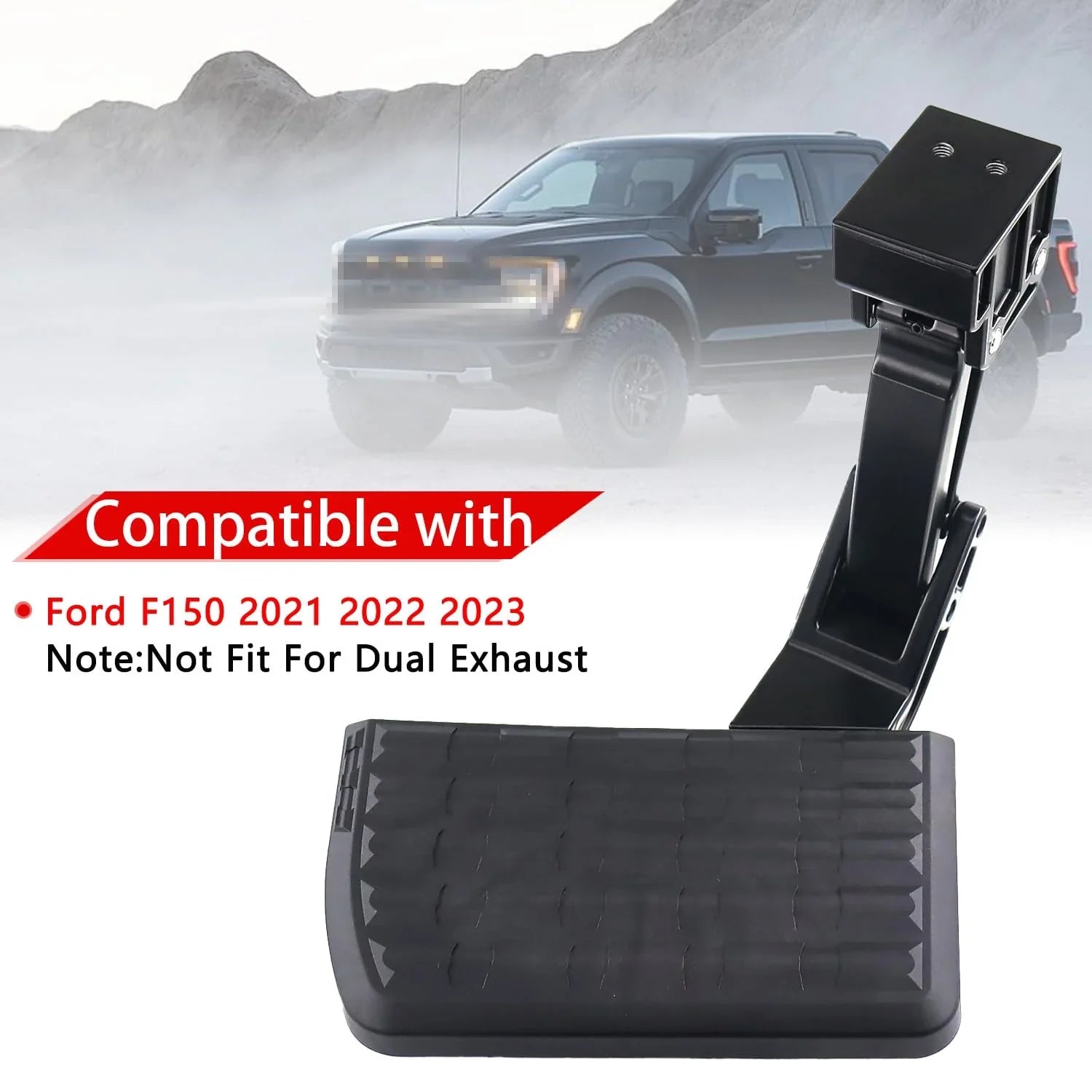 Rear Bumper Sizeide Bed Sizetep for 2021-2023 Ford F-150 F150 75328-01A BedSizetep Pedal