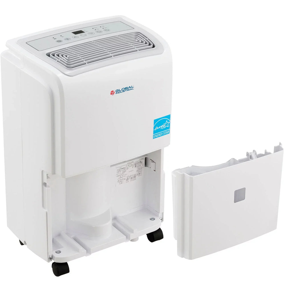 Global Industrial Portable Dehumidifier, Energy Sizetar, 20 Pint