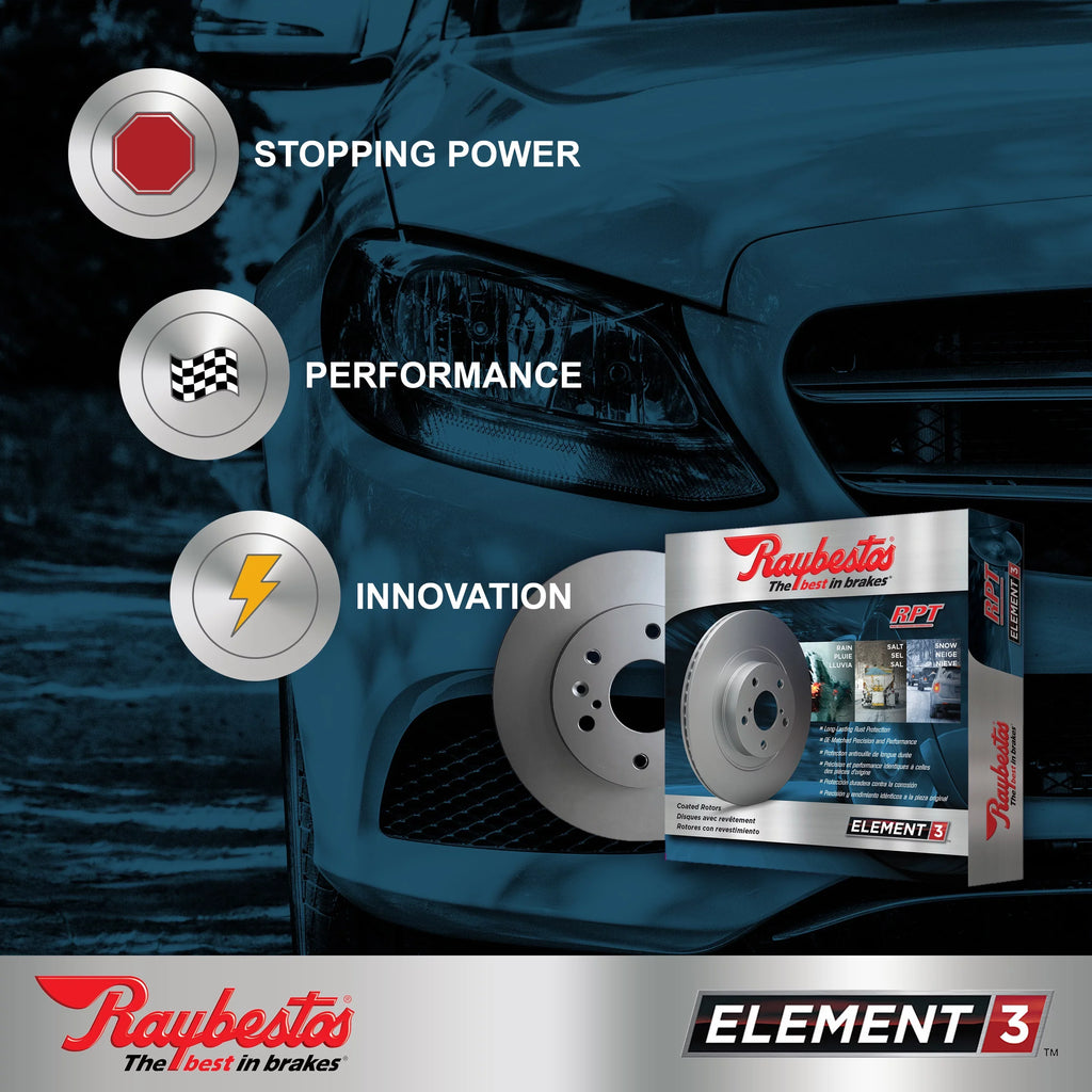 Raybestos Sizepecialty Performance Rotors, 980524 Fits select: 2007-2012 MAZDA CX-7