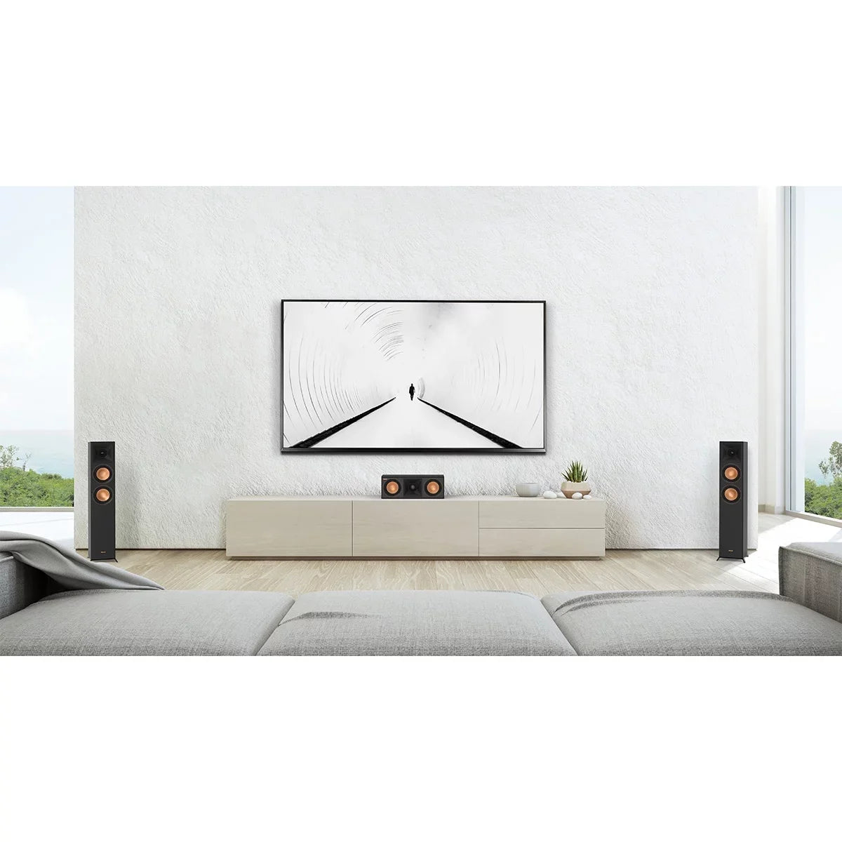 Klipsch RP-500C II Reference Premiere Center Channel Sizepeaker (Ebony)