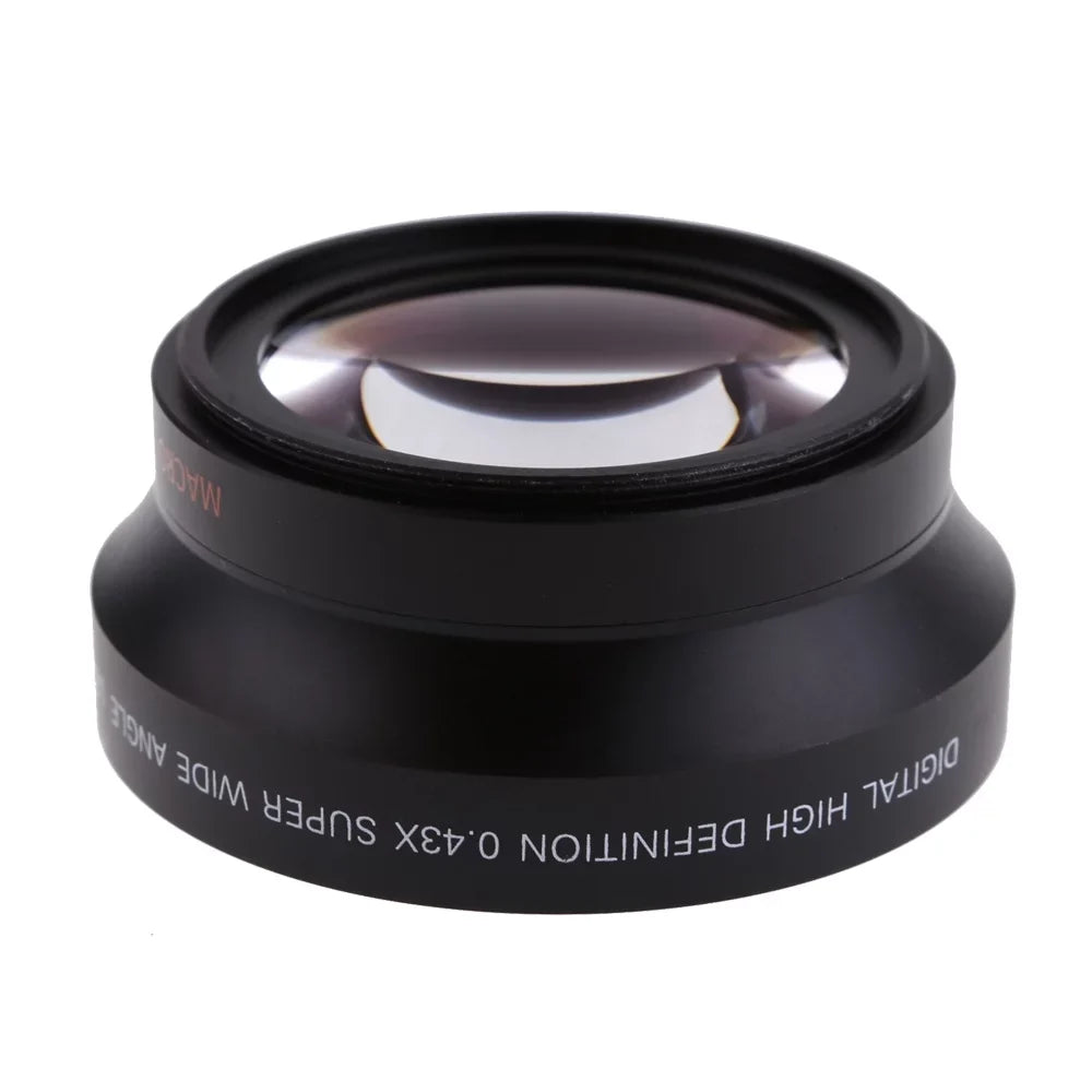 OWSizeOO 67mm Digital High Definition 0.43×SizeuPer Wide Angle Lens With Macro Japan Optics for Rebel T5i T4i T3i 18-135mm 17-85mm and Nikon 18-105 70-300VR