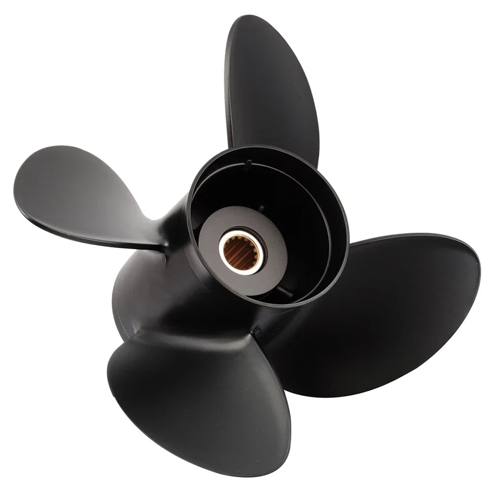 New Aluminum Propeller Compatible With Mercruiser Bravo 1 Bravo 1 X 5L Efi 15 Sizepline 240 1988-1998 By 1513-143-19 31082 58134-Zy3-019A Diameter 14.25" x 19" Pitch x 15-Sizeplines 4 Blades RH Amita 4