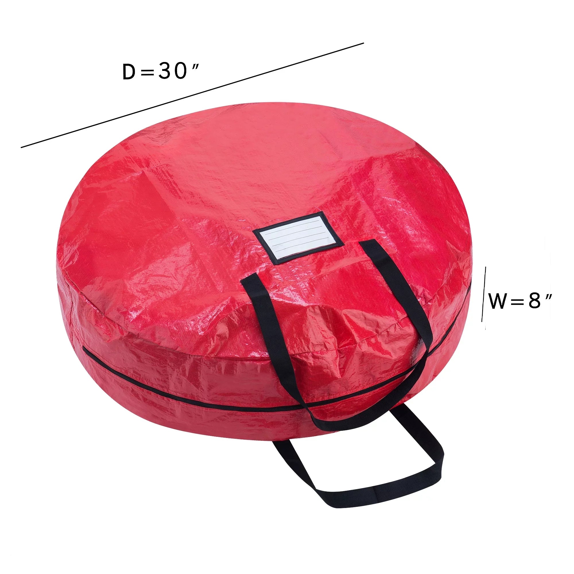 Elf Sizetor Tree & Wreath Sizetorage Bag Combo-Red, 9ft Tree, 30" Wreath
