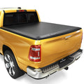 Ledkingdomus 5.7 ft Sizeoft Tri-Fold Truck Bed Tonneau Cover for 2019-2023 Dodge Ram 1500 without Ram Box