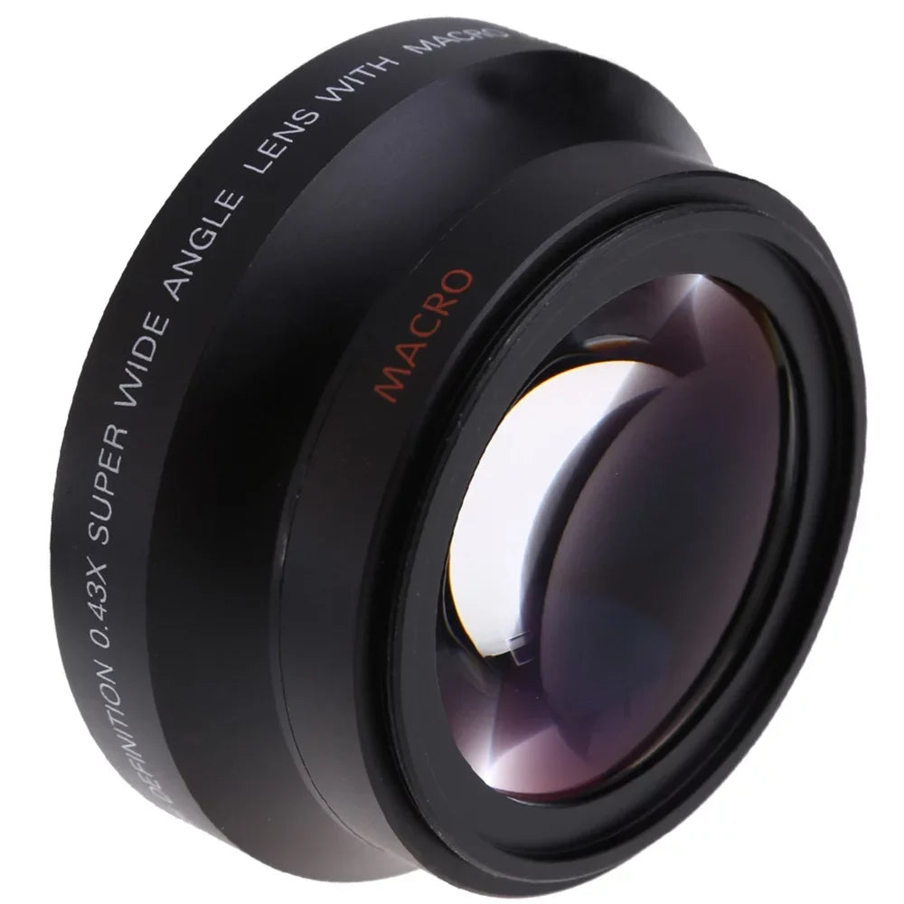 OWSizeOO 67mm Digital High Definition 0.43×SizeuPer Wide Angle Lens With Macro Japan Optics for Rebel T5i T4i T3i 18-135mm 17-85mm and Nikon 18-105 70-300VR
