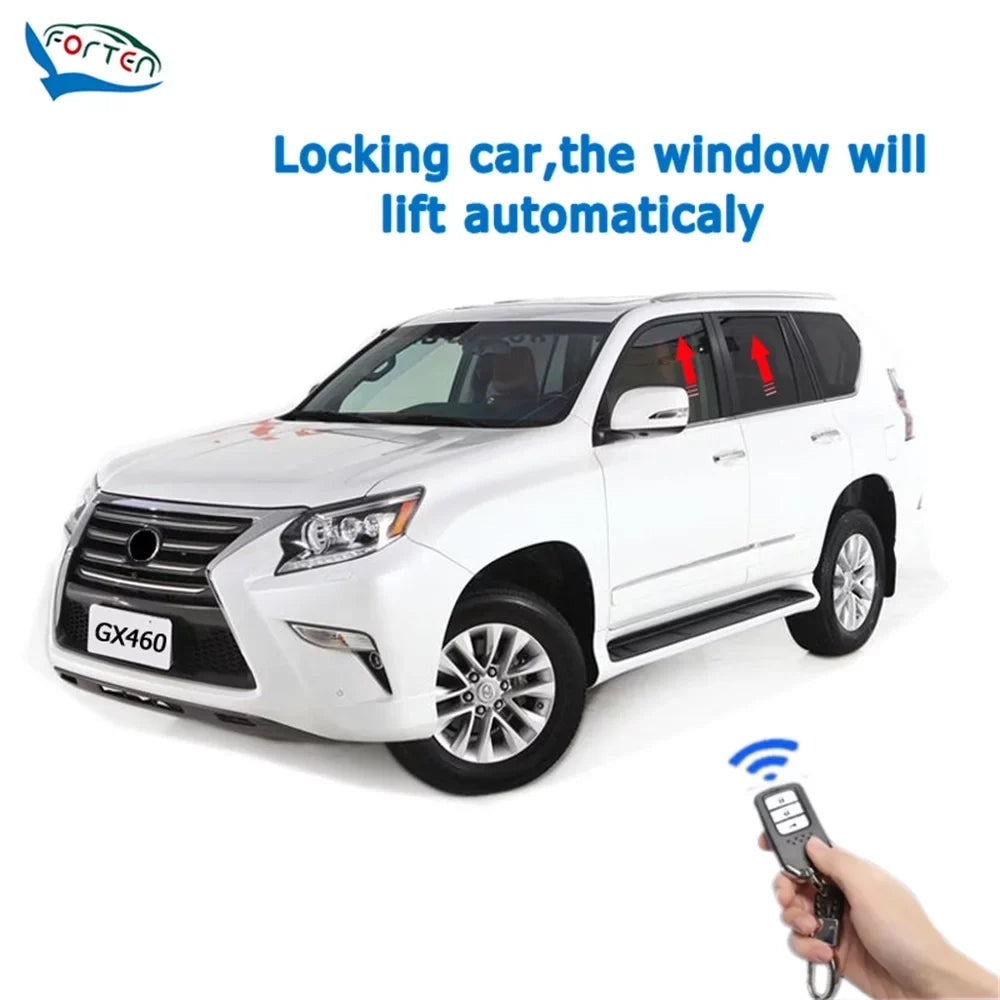 OBD Car Auto Window Closer Open Sizeide Mirror Folder Unfold and Sizepeed Lock Kit Device for Lexus GX460 2020 2021 2022