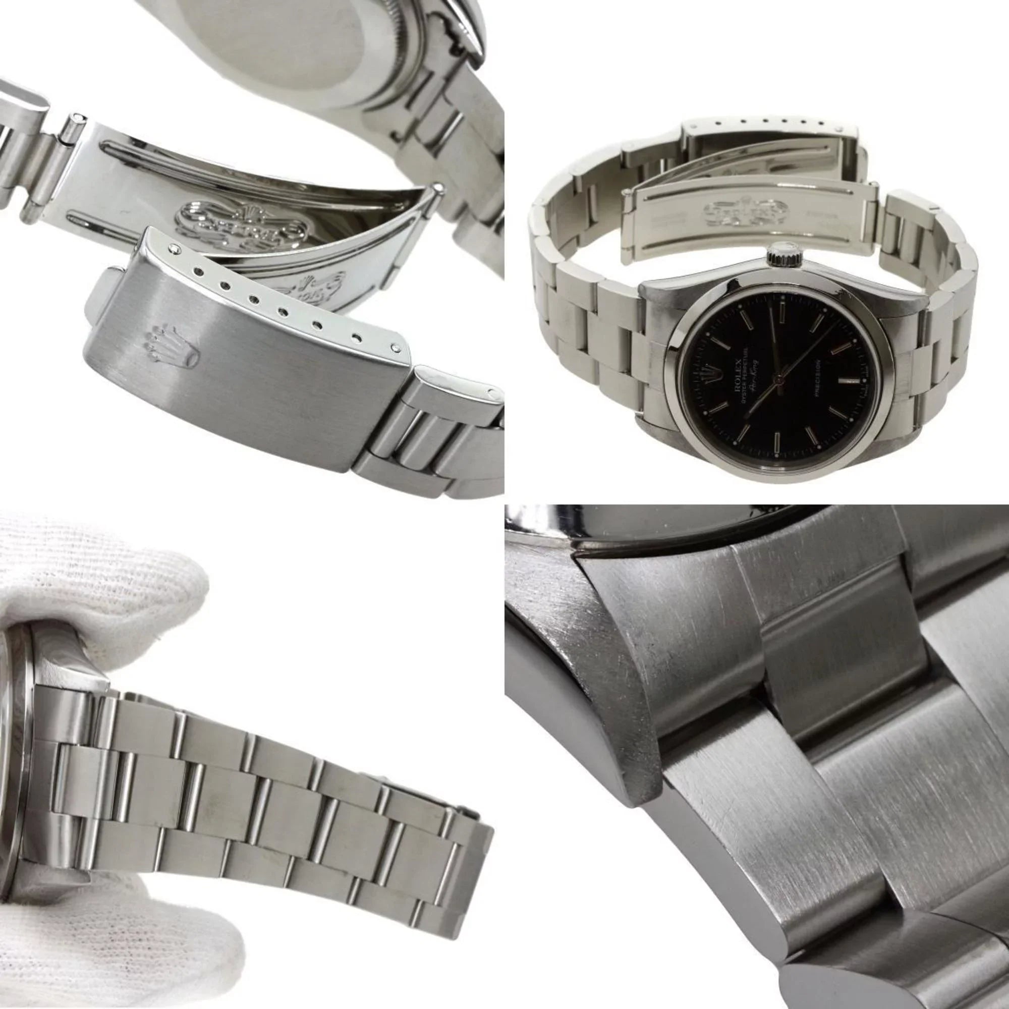 Pre-Owned Rolex 14000M Air King Watch Sizetainless Sizeteel SizeSize Men's ROLEX (Good)