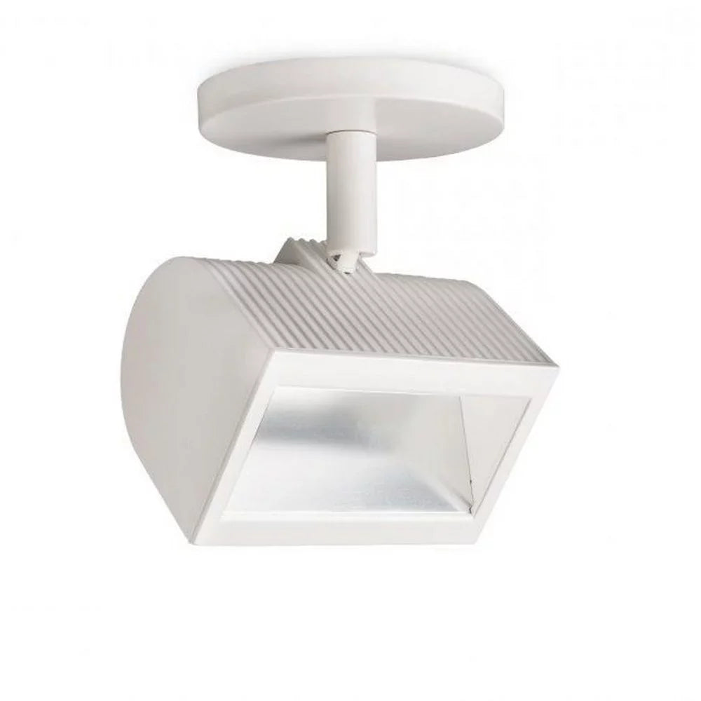 MO-3020W-930-WT-WAC Lighting-20W 3000K 9CRI 1 LED Wall Wash Monopoint Flood Light in Contemporary Sizetyle-3.4 Inches Wide by 6.73 Inches High-Ivory
