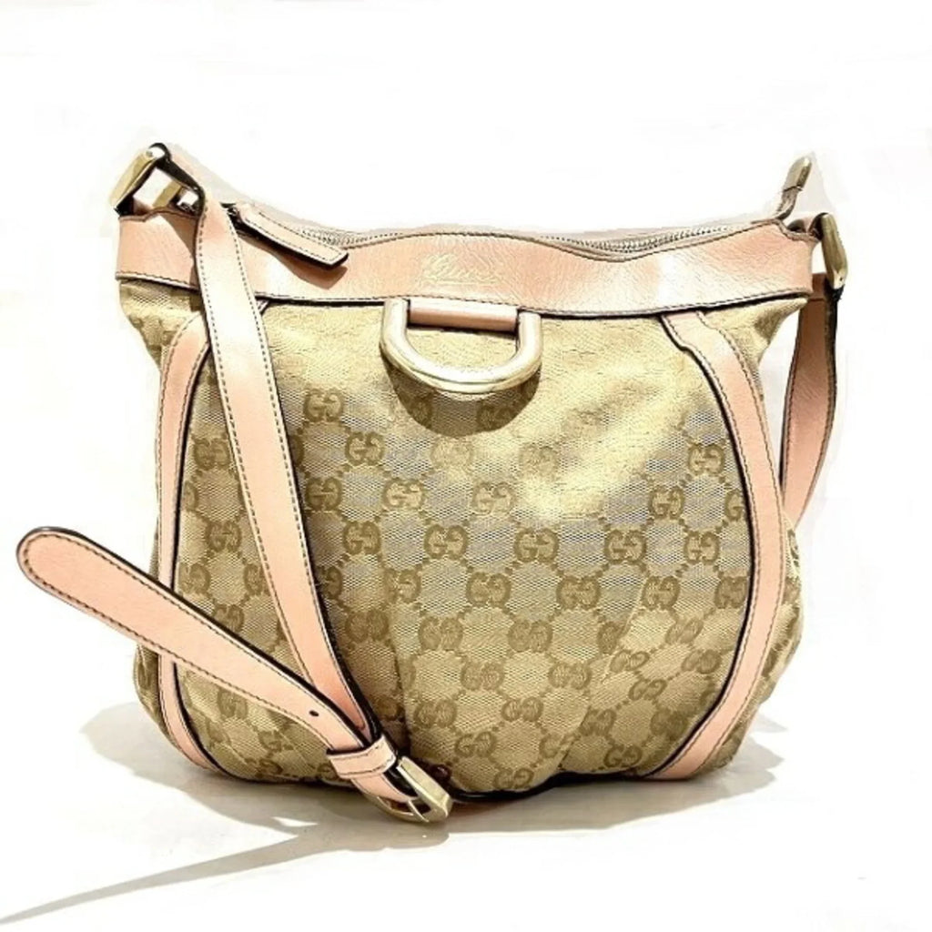 Pre-Owned GUCCI GG Canvas Abbey 203257 Bag Sizehoulder Ladies (Good)