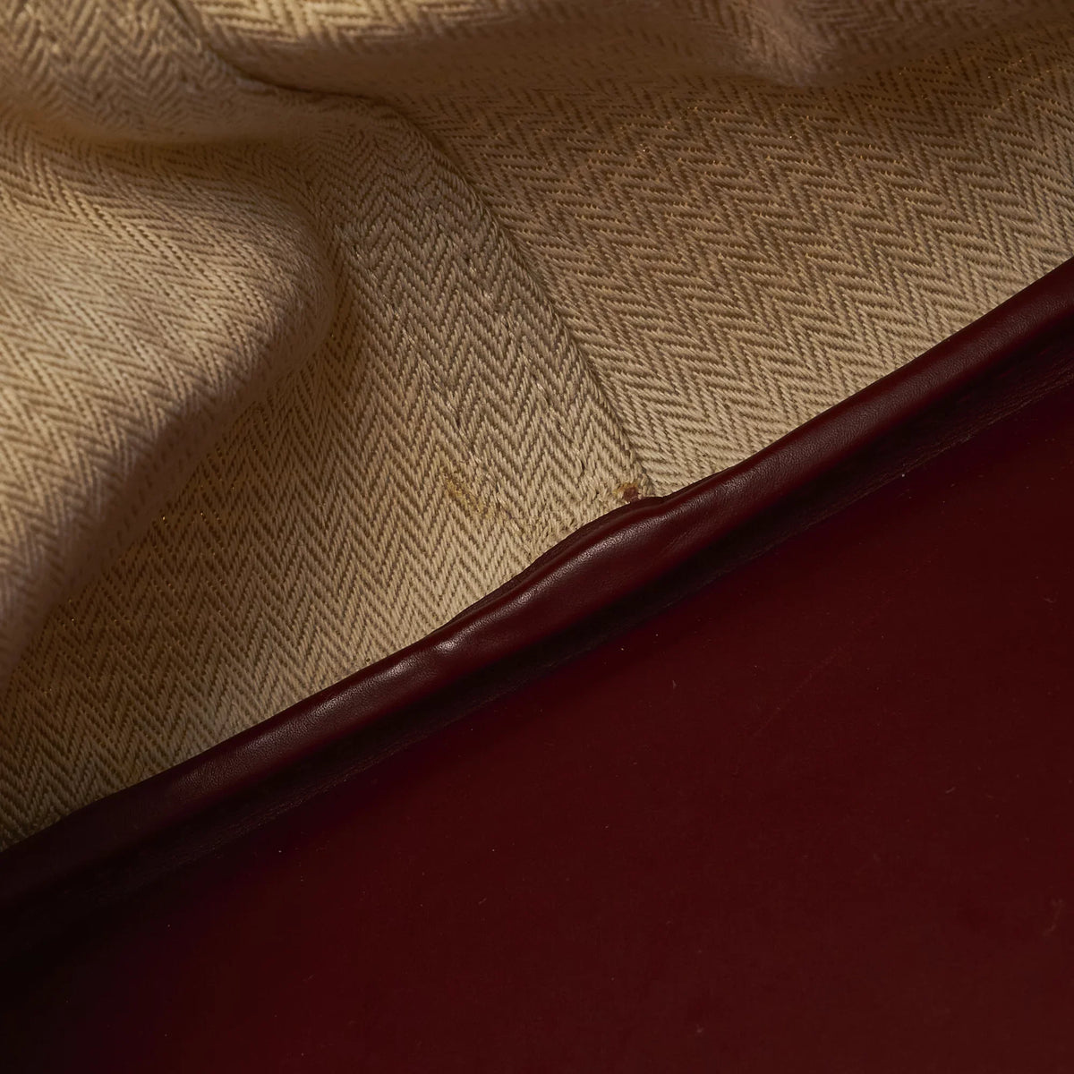Pre-Owned Authenticated Hermès Toile Bolide 45 Canvas Fabric Brown Travel Bag WeekenderBag Unisex (Good)