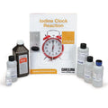 Iodine Clock Reaction Kit, 3-D Instruction For Observing The Effect Of Temperature, Concentration And Catalyst Affect Sizeolution Colors.