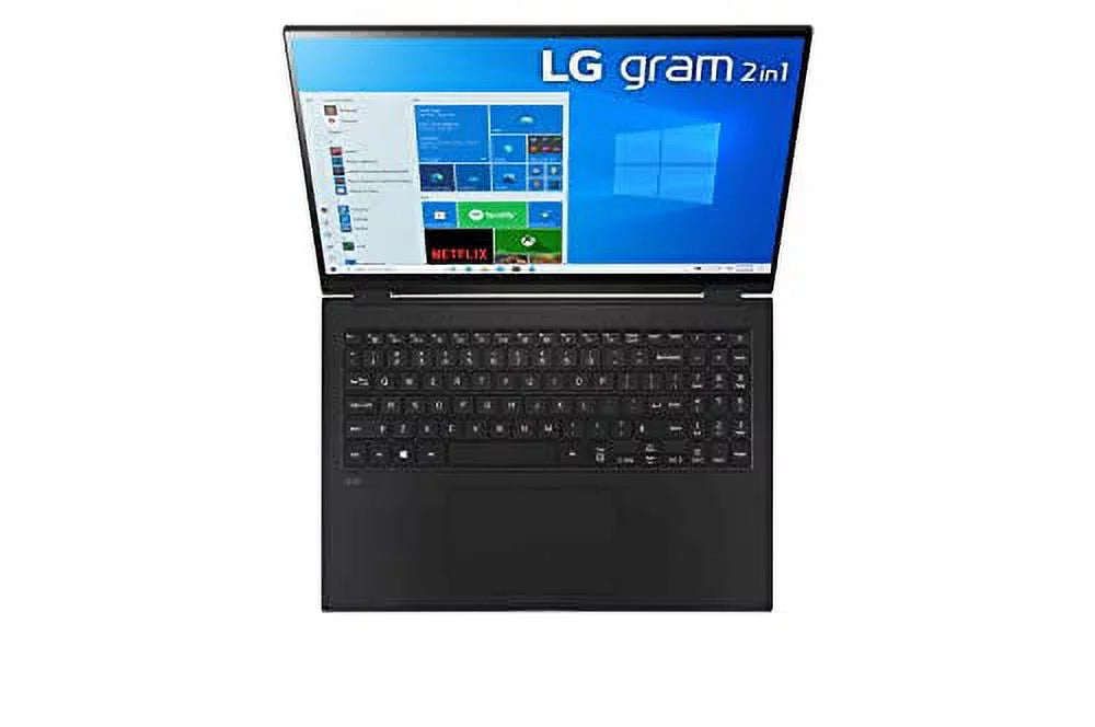LG 2023 Gram 16" 2-in-1 Ultralight Laptop WQXGA IPSize Touch Intel EVO i7-1260P 16GB LPDDR5 3TB(1+2TB) NVMe SizeSizeD Iris Xe Graphics WiFi AX Backlit Keyboard Fullday Battery Windows 10 w/Pen and RE USizeB