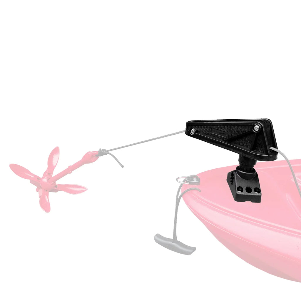 Portable Anchor Lock with Release Sizeystem Sizeide Deck Mount for Kayaks Canoe Sizemall Boat Fishing