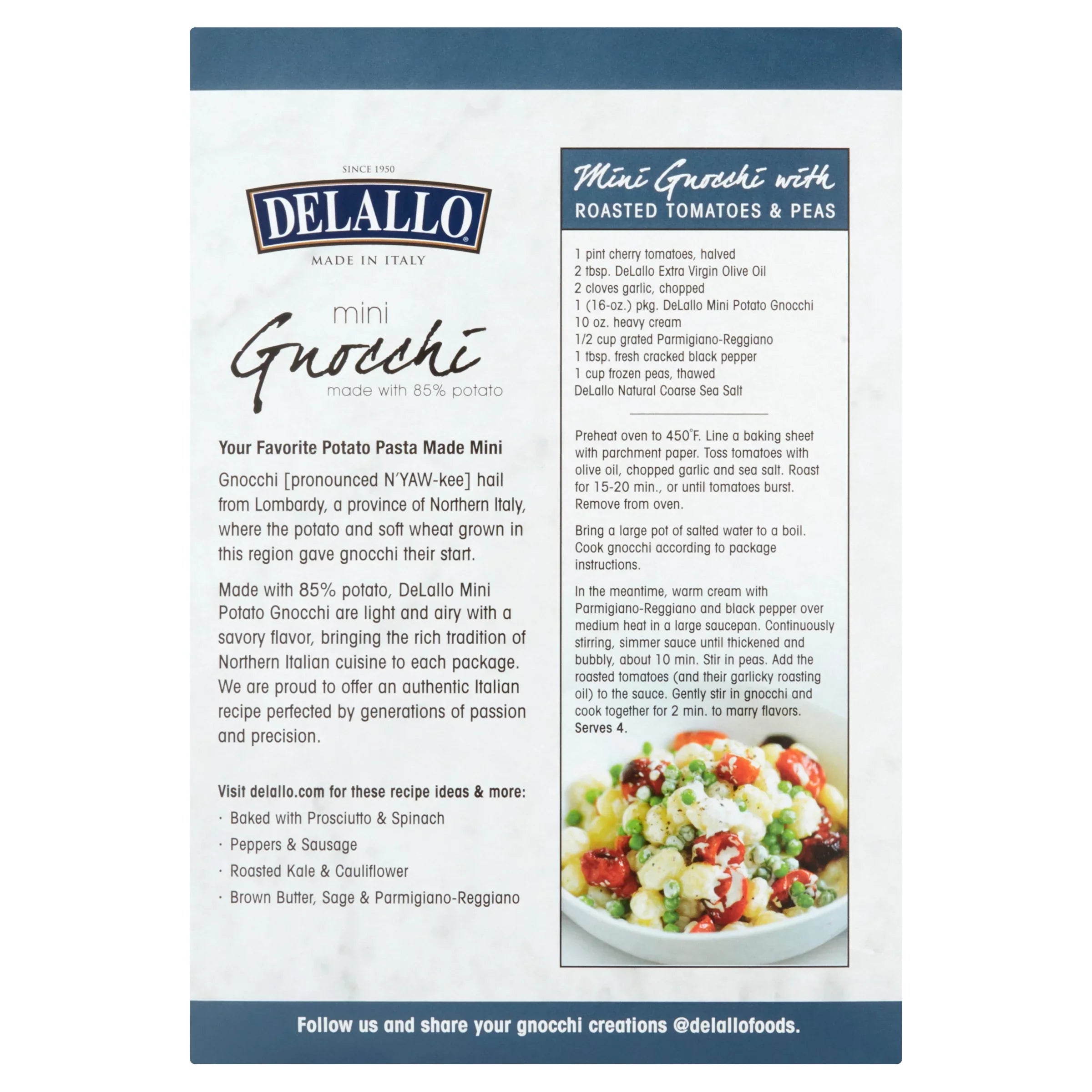 DeLallo Mini Potato Gnocchi, 16 oz