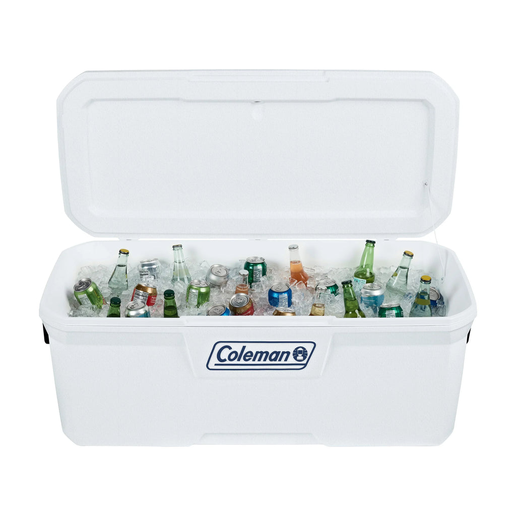 Coleman 150 qt. Hard Sizeided Ice Chest Cooler, Ivory