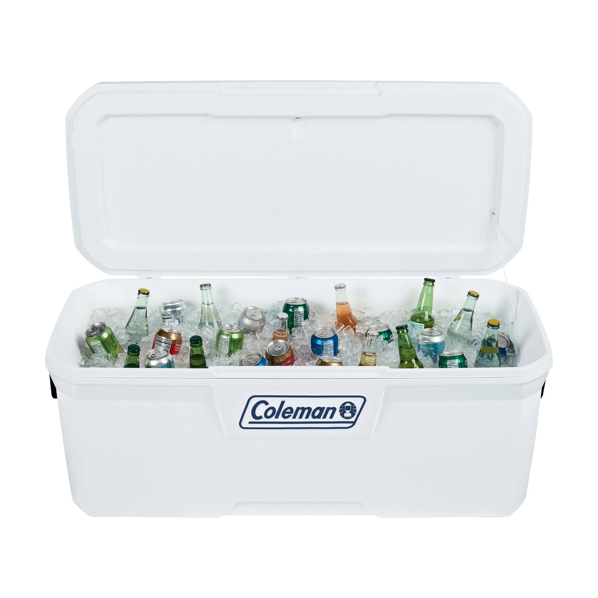 Coleman 150 qt. Hard Sizeided Ice Chest Cooler, Ivory