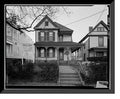 Historic Framed Print, Martin Luther King Jr. Birth Home, 501 Auburn Avenue, Atlanta, Fulton County, GA, 17-7/8" x 21-7/8"