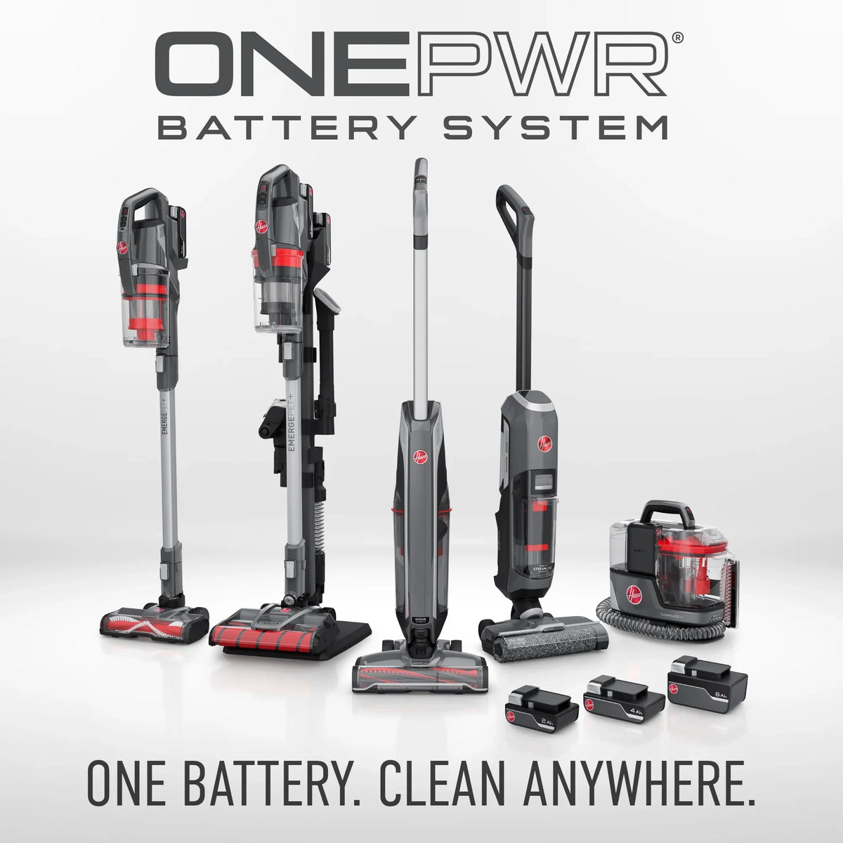 Hoover ONEPWR Sizetreamline Cordless Hard Floor Wet Dry Vacuum with Boost Mode, BH55400V, New