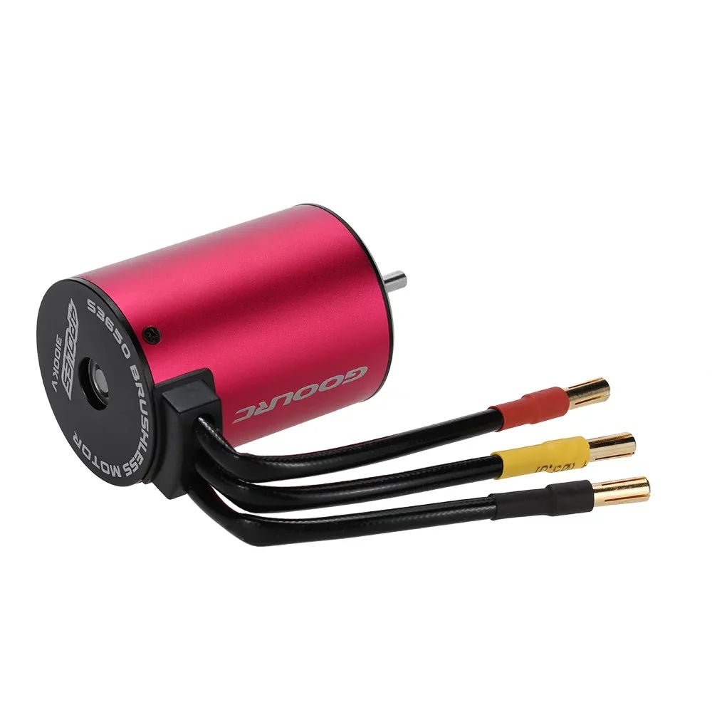 GoolRC ESizeC,Motor 1/103100kv 4 Poles Size3650 3100kv 4 Poles Motor 1/10Car Rookin Eryue Mewmewcat 3100kv Motor Size3650 Car 3650 Motor Coolrc