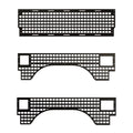 Putco 195223 Molle Panel Fits 19-21 2500 3500 Fits select: 2019-2022 RAM 2500 TRADESizeMAN, 2021-2022 RAM 3500