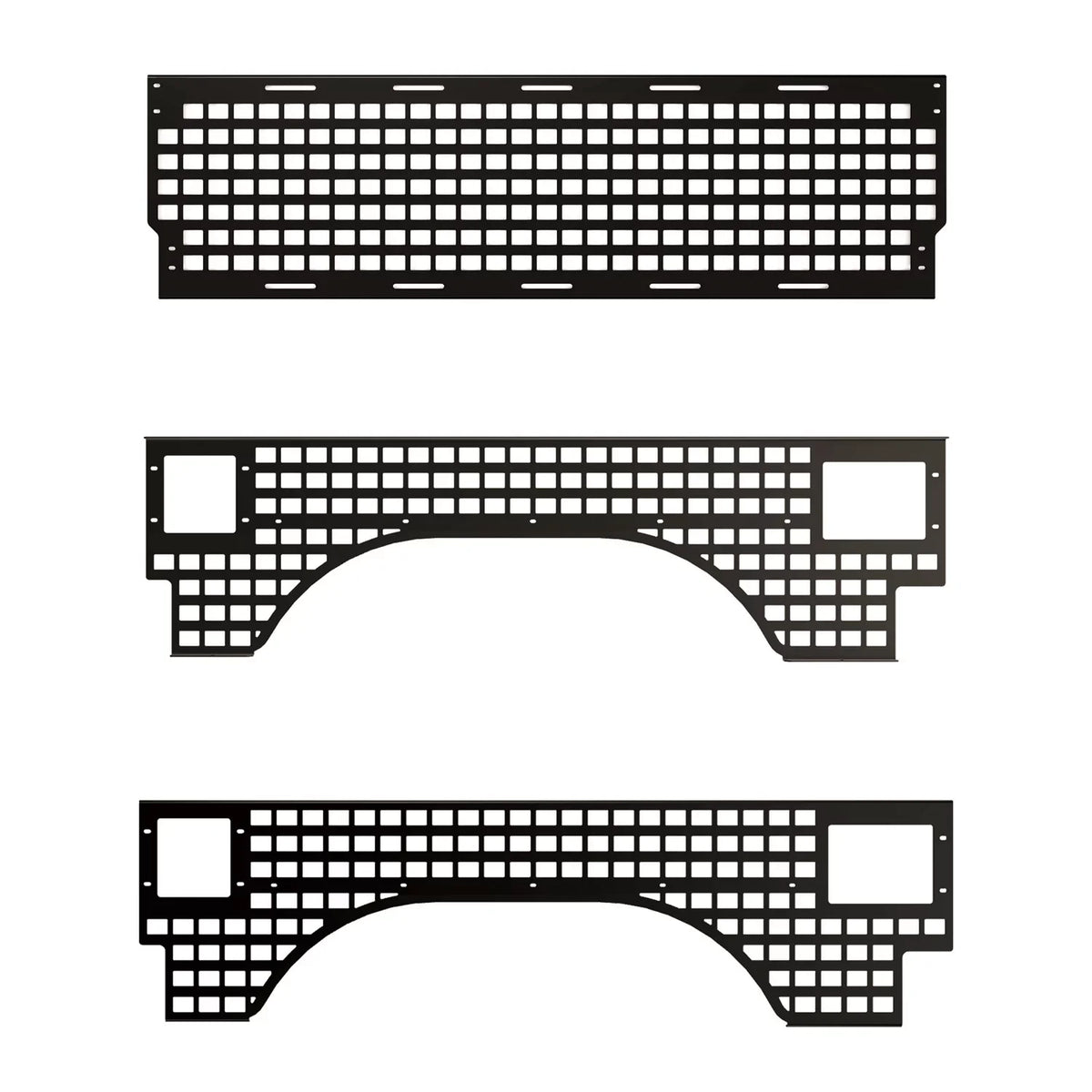Putco 195223 Molle Panel Fits 19-21 2500 3500 Fits select: 2019-2022 RAM 2500 TRADESizeMAN, 2021-2022 RAM 3500