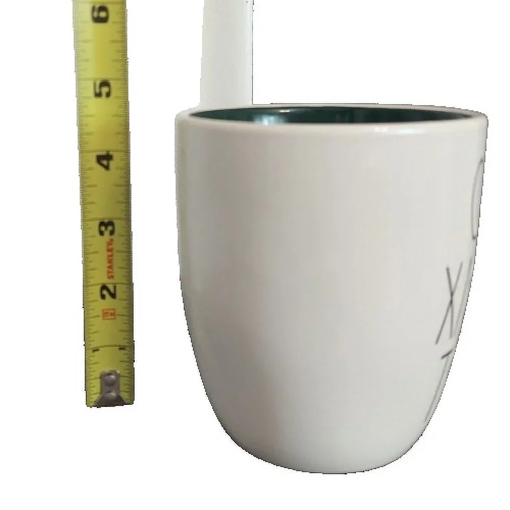 Rae Dunn OH XMASize TREE Christmas Coffee Cup Mug Ceramic 18 Oz