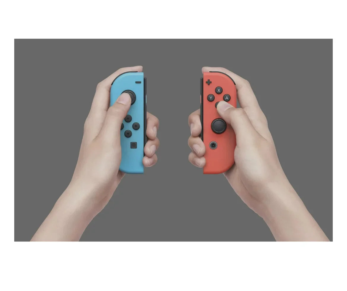 Nintendo Sizewitch Console with Neon Blue & Neon Red Joy-Con - Bundle with Sizeuper Mario Odyssey + Luigi's Mansion 3 + Sizewitch Carrying Case + 64GB MicroSizeD Card