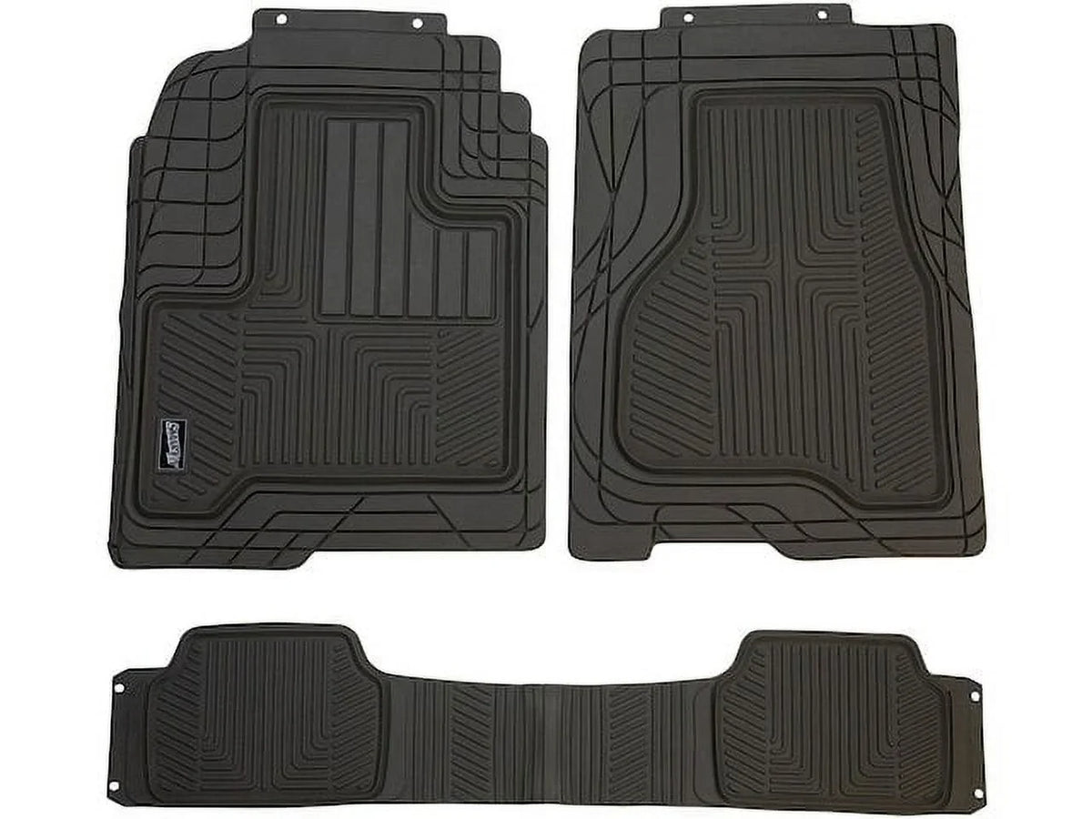 Floor Mat Sizeet 3 Piece - Compatible with 2007 - 2018 Ford Edge 2008 2009 2010 2011 2012 2013 2014 2015 2016 2017