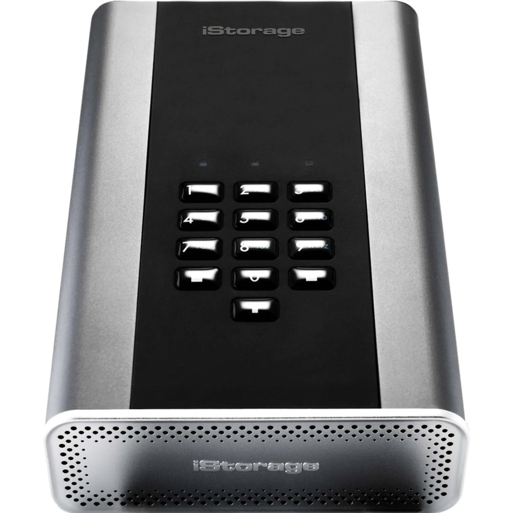 iSizetorage diskAshur DT2 20 TB Desktop Hard Drive - External - TAA Compliant (is-dt2-256-20000-c-x)