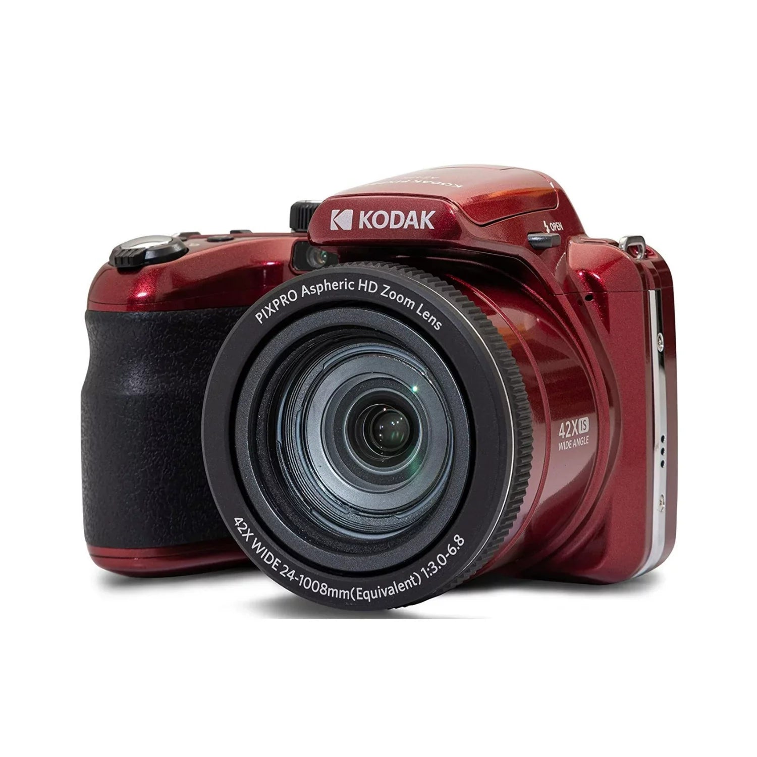 Kodak PIXPRO AZ425 Astro Zoom Camera (Red) with 32GB Card and Battery
