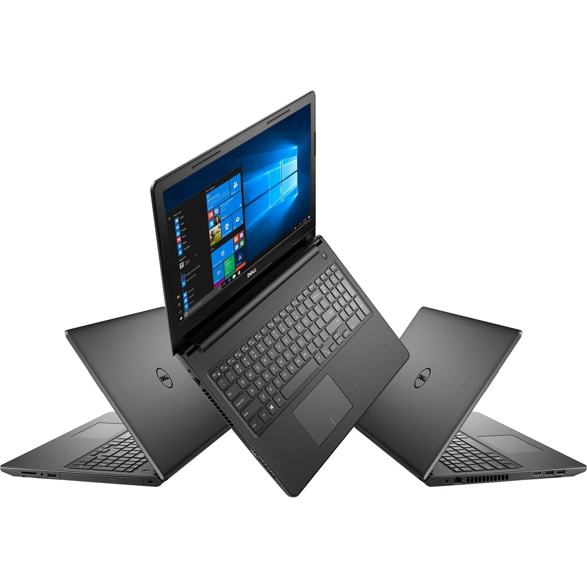 Dell i3567-3465BLK 15.6 Laptop Computer (Intel i3, 128GB SizeSizeD, 8GB DDR4, Win 10, Intel HD graphics 620)
