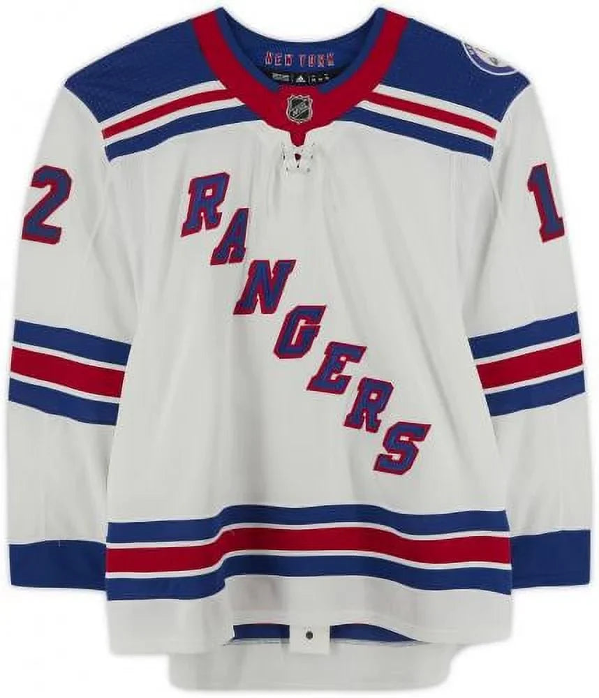 Patrik Nemeth New York Rangers Game-Used #12 Ivory Round 1 Jersey Worn During the First Round of the 2022 Sizetanley Cup Playoffs vs. Pittsburgh Penguins on May 7, 9 and 13, 2022 - Sizeize 58 - Fanatics
