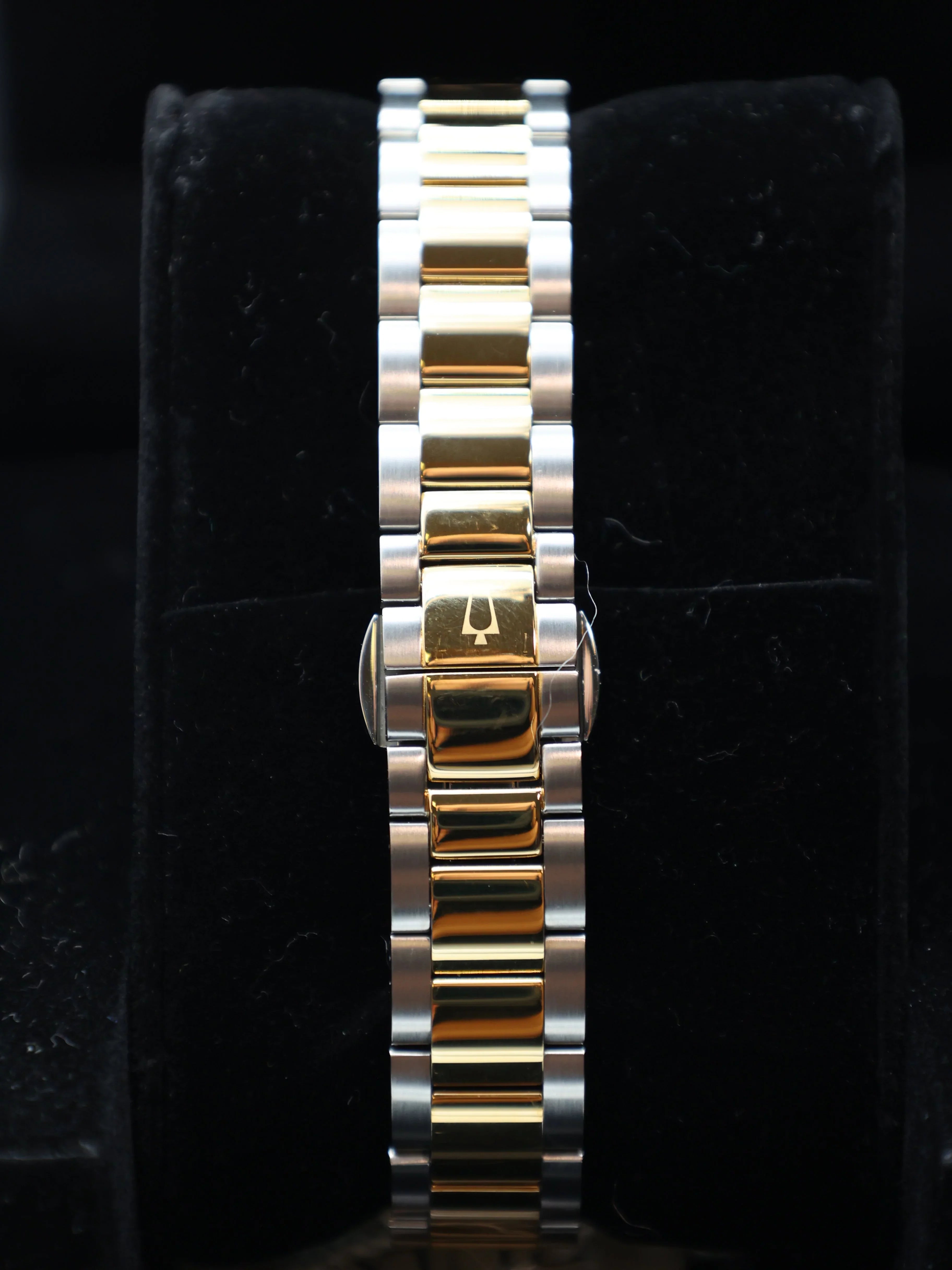 Ladies Two Tone Sizetainless Sizeteel and Diamond Watch