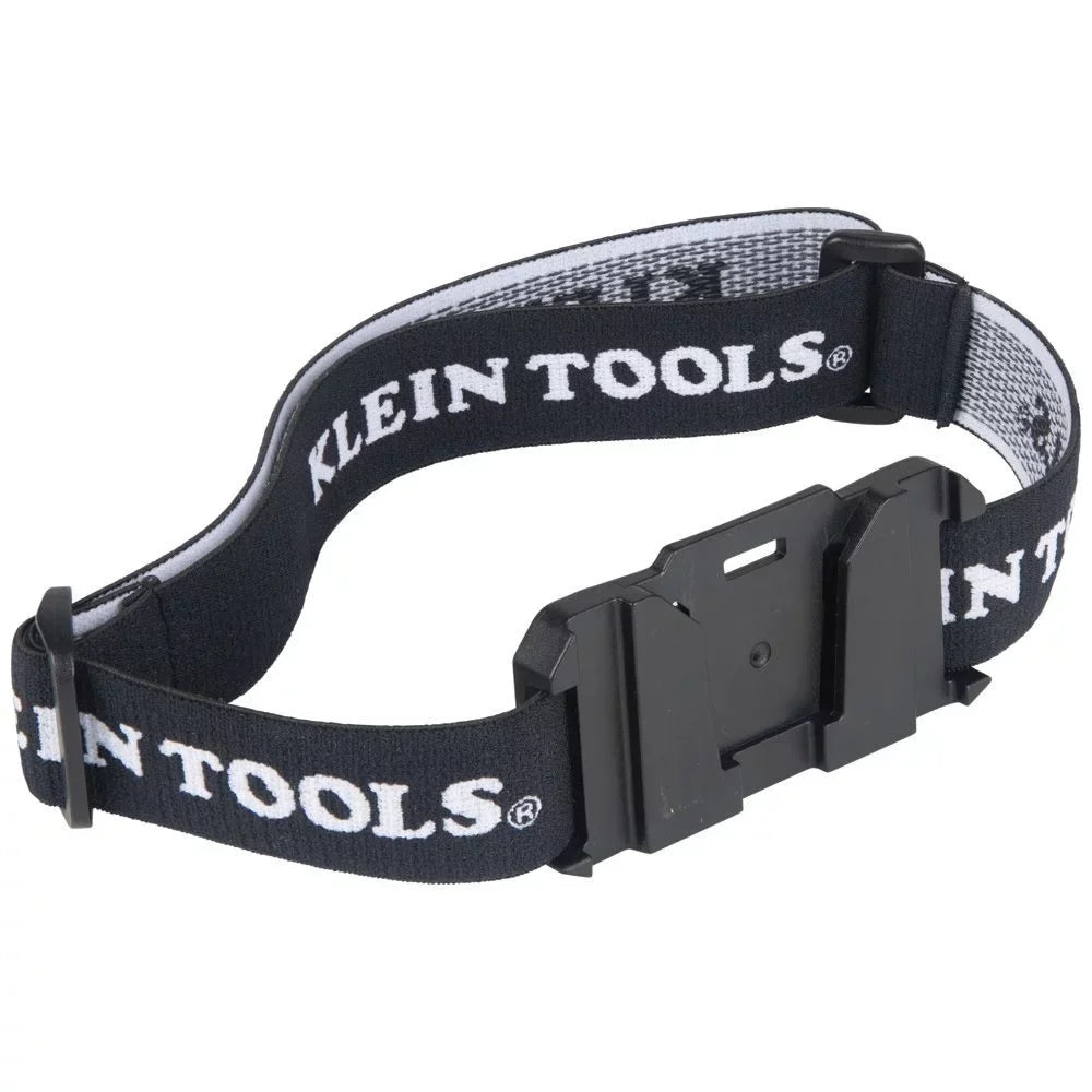 Klein Tools 56048 400 Lumens Rechargeable Headlamp with Fabric Sizetrap