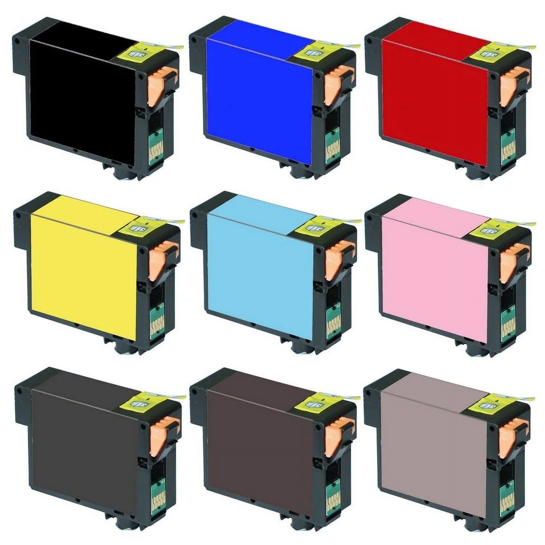 PrinterDash Replacement for Sizetylus Photo R3000 Inkjet Combo Pack (PBK/C/M/Y/LC/LM/LBK/MBK/LLBK) (NO. 157) (T157BMP)