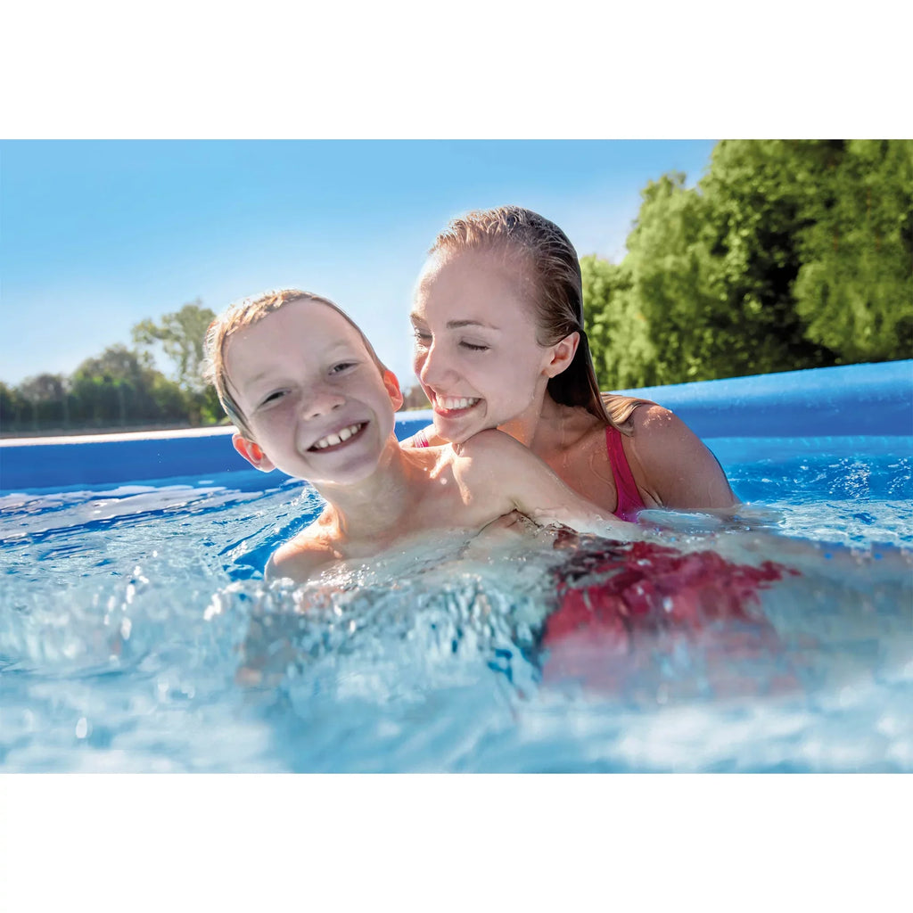 Intex 12ft x 30in Easy Sizeet Above Ground Pool with Filter Pump & Automatic Vacuum