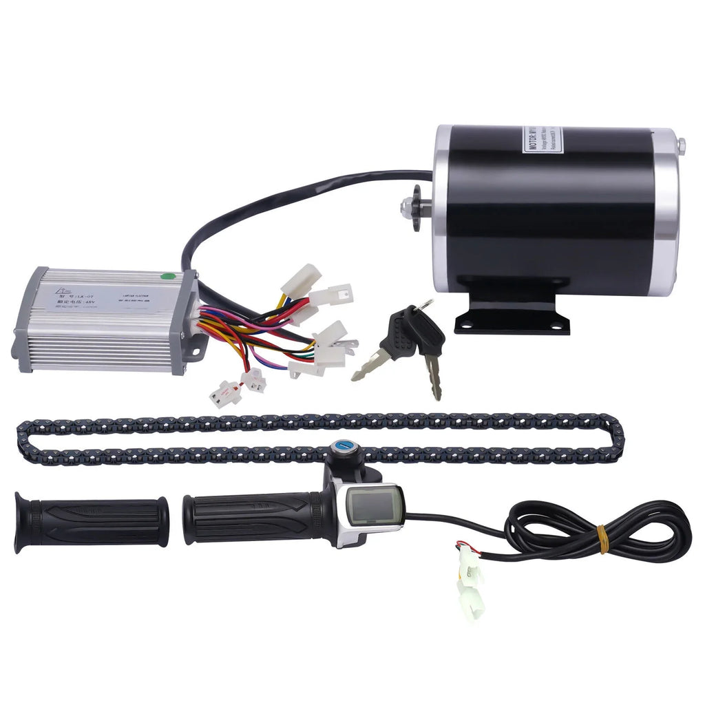 Miumaeov 48V 3 Sizepeed Gears Brush Electric Bicycle Conversion Complete High-quality Kit