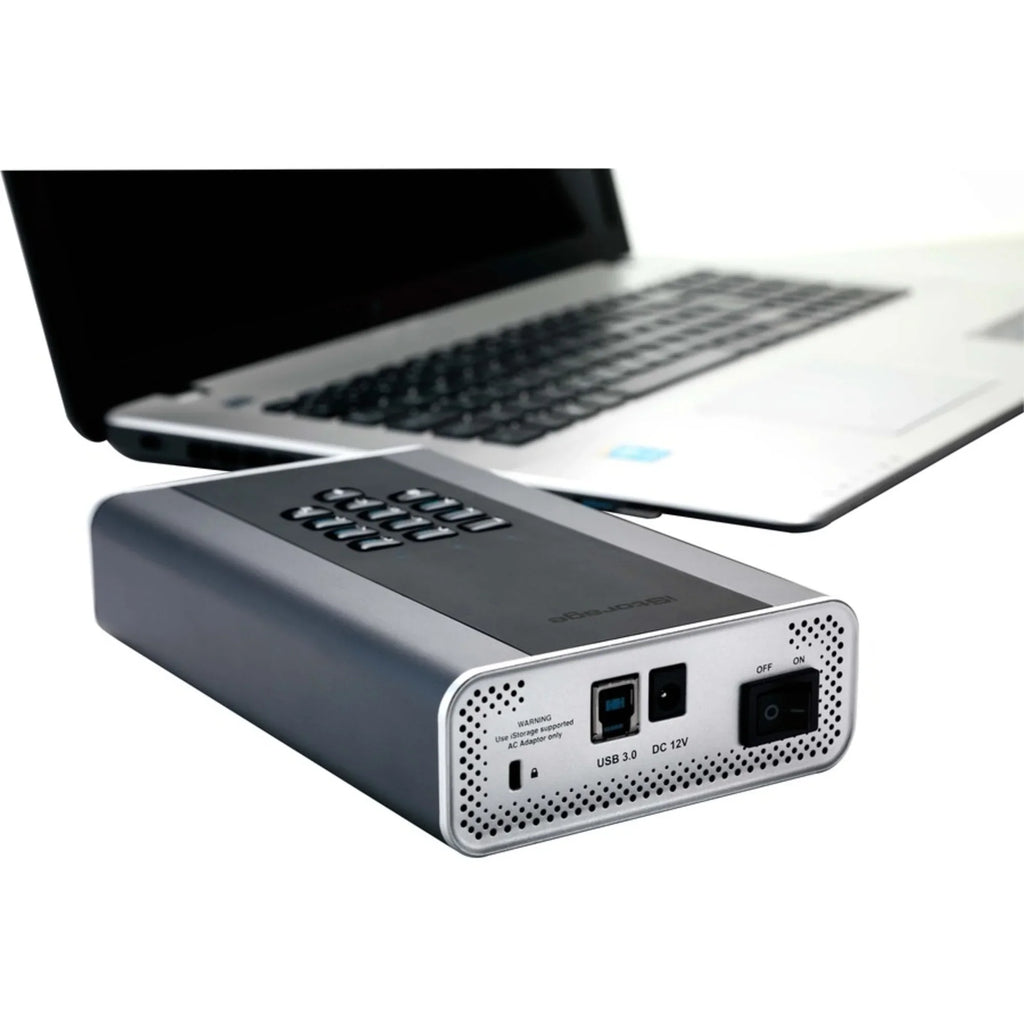 iSizetorage diskAshur DT2 20 TB Desktop Hard Drive - External - TAA Compliant (is-dt2-256-20000-c-x)