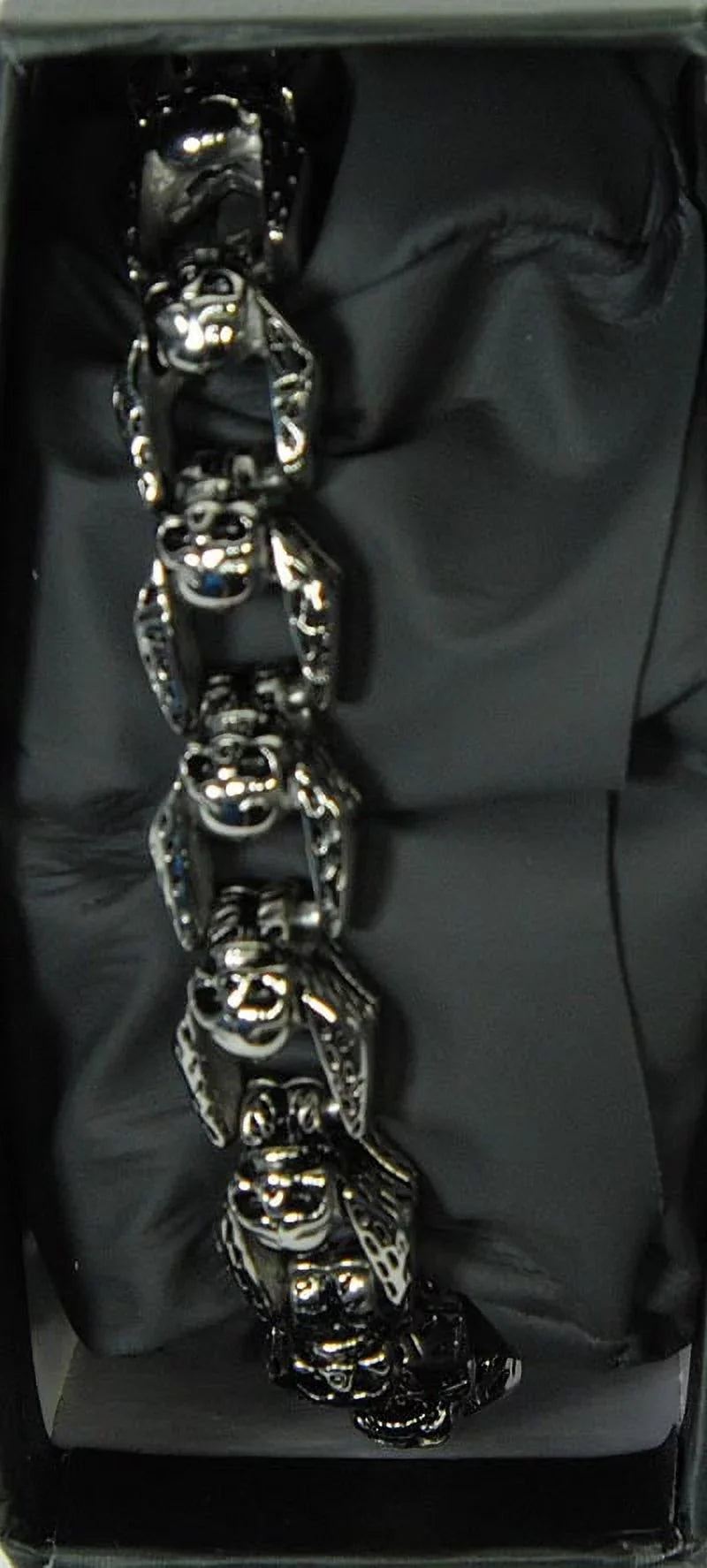 Men's Sizetainless Sizeteel Sizekull Cable Link Chain Bracelet