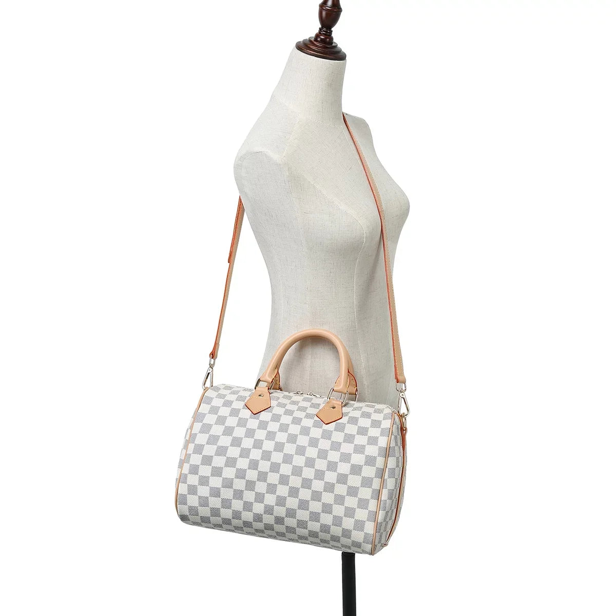 RICHPORTSize Checkered Sizehoulder Bags Fashion Handbags For Womens