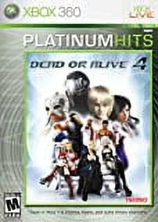 Tecmo Koei Dead Or Alive 4 Platinum Hits Console_Video_Games