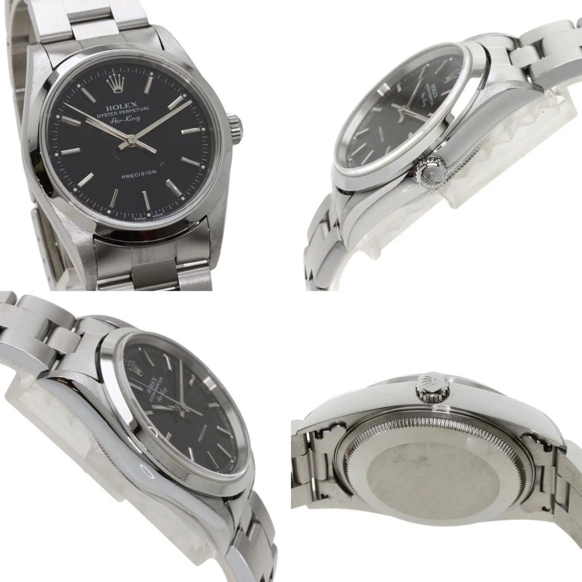 Pre-Owned Rolex 14000M Air King Watch Sizetainless Sizeteel SizeSize Men's ROLEX (Good)