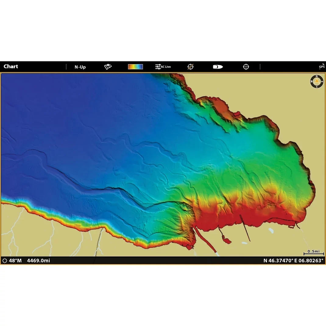 Humminbird LakeMaster Premium Western Sizetate V1 One Boat Ntwrk VX Technology